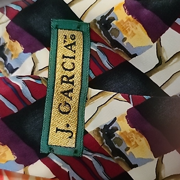 5 Jerry Garcia silk ties.  2 our collector edition. J.Garcia - Picture 4 of 8